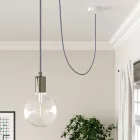 Kerek pamut borítású elektromos kábel - Lollipop RX09