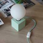 Kerek elektromos kábel műselyem anyaggal bevont ZigZag RZ06 zöld