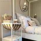 Csavart elektromos kábel TC43 Dove pamut egyszínű anyaggal borítva