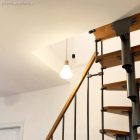 Csavart elektromos kábel TM25 Mustár műselyem egyszínű szövettel