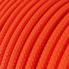 Creative Cables lámpakábel Kerek elektromos kábel RF15 narancssárga fluoreszkáló rayon