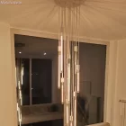 Kerek elektromos kábel RC01 fehér pamut egyszínű anyaggal bevonva - háromeres