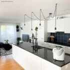 Kerek elektromos kábel RC04 fekete pamut egyszínű anyaggal bevonva