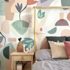 Kerek elektromos kábel RC10 pamutszövettel, halványsárga