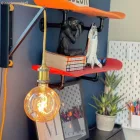 Kerek elektromos kábel RC31 Golden Honey pamut egyszínű anyaggal bevonva