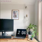 Anthracite Stripes Cotton és Natural Linen RD54 bevonatú kerek elektromos kábel