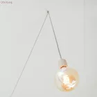 Kerek elektromos kábel Steward Blue Stripes Cotton és Natural Linen RD55 bevonattal