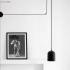 Creative Cables textil lámpakábel Fényes szénfekete textil kábel – Az eredeti Creative-Cables – RM04 XZ3RM04