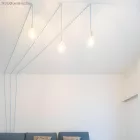 Kerek elektromos kábel RM11 cián műselyem egyszínű szövettel borítva