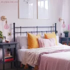 Kerek elektromos kábel RM16 Baby Pink egyszínű műselyem szövettel borítva