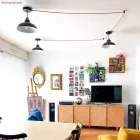 Kerek elektromos kábel RM22 Whiskey rayon egyszínű szövettel borítva