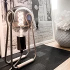 Kerek elektromos kábel műselyem egyszínű anyaggal borítva - Cipria RM27