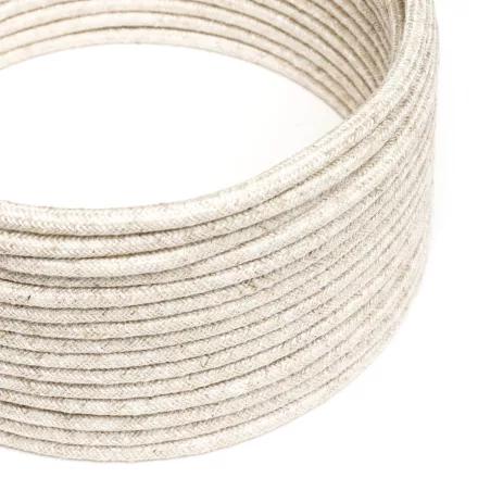 Creative Cables textil lámpakábel Linen Melange textil kábel XZ3RN01 -3x0,75