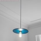 Kerek elektromos kábel RX03 pixel türkiz műselyem anyaggal borított