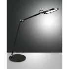 Fabasluce asztali lámpa FABAS LUCE regina 3551-30-101 asztali lámpa fekete led LED Ø15cm