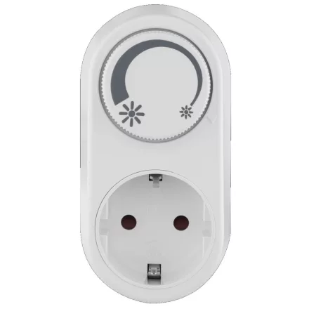 Gao kapcsoló Földelt köztes csatlakozóaljzat, fényerőszabályzóval LED-hez 0020270112 (6032H ) LED