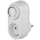 Gao kapcsoló Földelt köztes csatlakozóaljzat, fényerőszabályzóval LED-hez 0020270112 (6032H ) LED