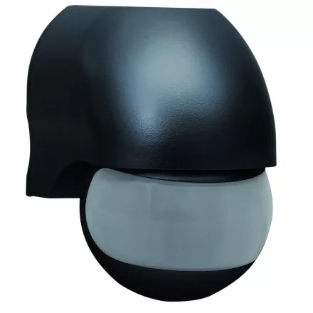Gao design lámpa Mozgásérzékelő 180° fekete, IP44 0682H
