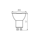 Kanlux LED izzó GU10 6.5W Ø5cm