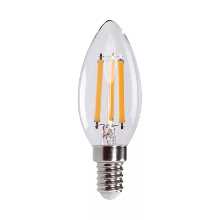 kanlux LED izzó C35 E14 3.8W meleg fehér Ø3.5cm