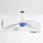 design lámpa Vertigo nagy függőlámpa – kobalt