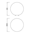 Mantra BALL 1391 hangulatfény fehér műanyag