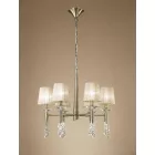 Mantra TIFFANY Dekoratív beltéri függőlámpa 3871 IP20 bronz Ø66cm mag 160cm
