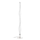 Mantra állólámpa SAHARA Dekoratív beltéri állólámpa LED, fényerőszabályozható 4861 LED IP20 ezüst Ø25cm mag 150cm