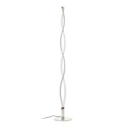 Mantra állólámpa SAHARA Dekoratív beltéri állólámpa LED, fényerőszabályozható 4861 LED IP20 ezüst Ø25cm mag 150cm