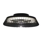 Mantra HIMALAYA 7121 mennyezeti ventilátor fekete fém műanyag