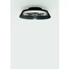 Mantra HIMALAYA 7121 mennyezeti ventilátor fekete fém műanyag