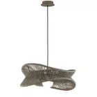 Mantra függeszték POLINESIA kültéri függesztett lámpa 1 fényforrás E27 IP44 7130 bézs Ø60cm mag 150cm