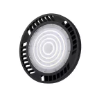 Mantra design lámpa URANO TEK UFO BAY LED FEKETE 150W 5000K 90º 7424 LED IP65 Ø26cm mag 17.8cm