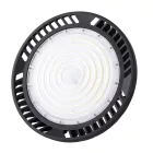 Mantra design lámpa URANO TEK UFO BAY LED FEKETE 200W 4000K 90º 7427 LED IP65 Ø30.1cm mag 17.8cm