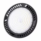 Mantra design lámpa URANO TEK UFO BAY LED FEKETE 200W 5000K 90º 7430 LED IP65 Ø30.1cm mag 17.8cm