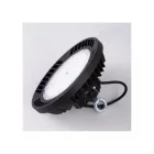 Mantra design lámpa URANO TEK UFO BAY LED FEKETE 200W 5000K 90º 7430 LED IP65 Ø30.1cm mag 17.8cm