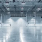 Mantra design lámpa URANO TEK UFO BAY LED FEKETE 200W 5000K 90º 7430 LED IP65 Ø30.1cm mag 17.8cm