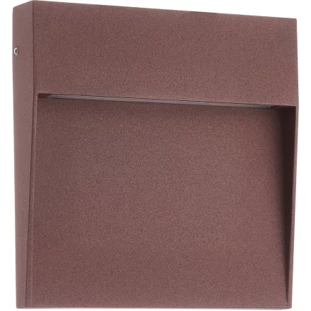 Mantra kültéri lámpa BAKER Kültéri fallámpa lépcsőhöz Kültéri LED IP54 7642 LED corten mag 3cm