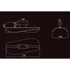  MANTRA BIANCA 7835 MENNYEZETI LÁMPA FEHÉR LED