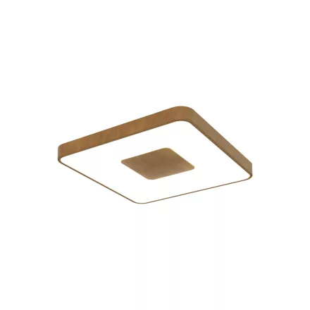 Mantra mennyezeti lámpa COIN Dekoratív beltéri mennyezeti lámpa LED 100W 2700K-5000K távirányítóval 7918 LED IP20 faipari mag 7cm