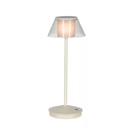 Mantra asztali lámpa K4 7988 kültéri asztali lámpa fehér LED IP54 Ø13.4cm mag 35cm