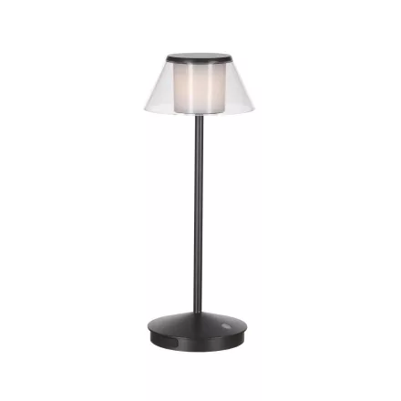 Mantra asztali lámpa 7989 K4 kültéri asztali lámpa fekete LED IP54 Ø13.4cm mag 35cm