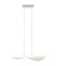   Mantra design lámpa BIANCA dekoratív beltéri függőlámpa LED 50W 3000K, fényerőszabályozható 8209 LED IP20 fehér mag 150cm kábel 1.5m