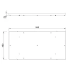 Mantra mennyezeti lámpa ELSA Dekoratív beltéri mennyezeti csésze 7L 8263 IP20 fehér mag 3cm