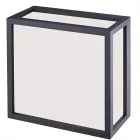 Mantra mennyezeti lámpa UTAH kültéri mennyezeti lámpa kültéri E27 2 fényforrás IP65 8378 szürke mag 10cm