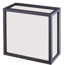   Mantra mennyezeti lámpa UTAH kültéri mennyezeti lámpa kültéri E27 2 fényforrás IP65 8378 szürke mag 10cm