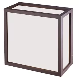   Mantra mennyezeti lámpa UTAH kültéri mennyezeti lámpa kültéri E27 2 fényforrás IP65 8380 corten mag 10cm