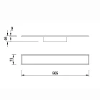 Mantra fali lámpa NELSON TEK FALI LÁMPA LED CCT 24W FEHÉR 8495 LED IP20 mag 7.4cm