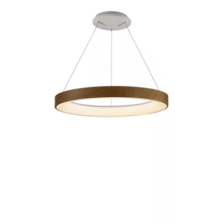Mantra függeszték NISEKO II Dekoratív beltéri függesztett lámpa LED, fényerőszabályozható 8576 LED IP20 faipari Ø50cm mag 200cm
