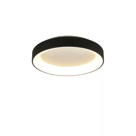 Mantra mennyezeti lámpa NISEKO II dekoratív beltéri mennyezeti lámpa LED, fényerőszabályozható 8582 LED IP20 fekete Ø38cm mag 9.6cm